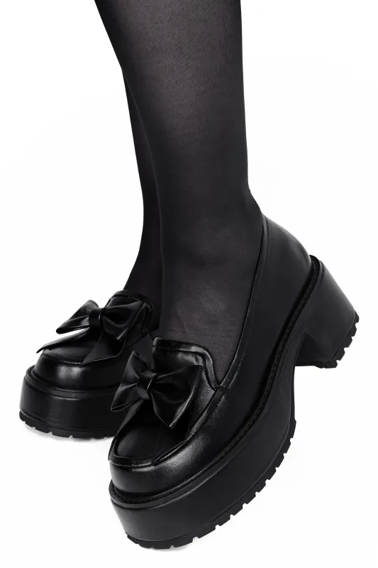 SAMPLE Bow Loafer Platform Shoes 7 & 11 sold by Foxblood