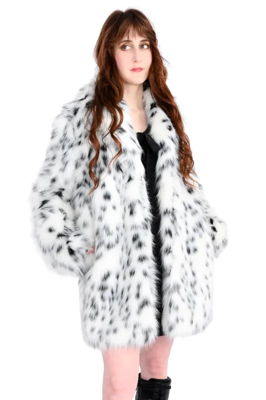 London Faux Fur Coat - No Restock sold by Foxblood
