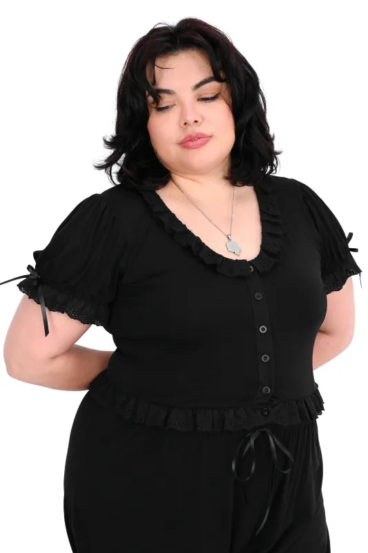 Amelie Lounge Top sold by Foxblood