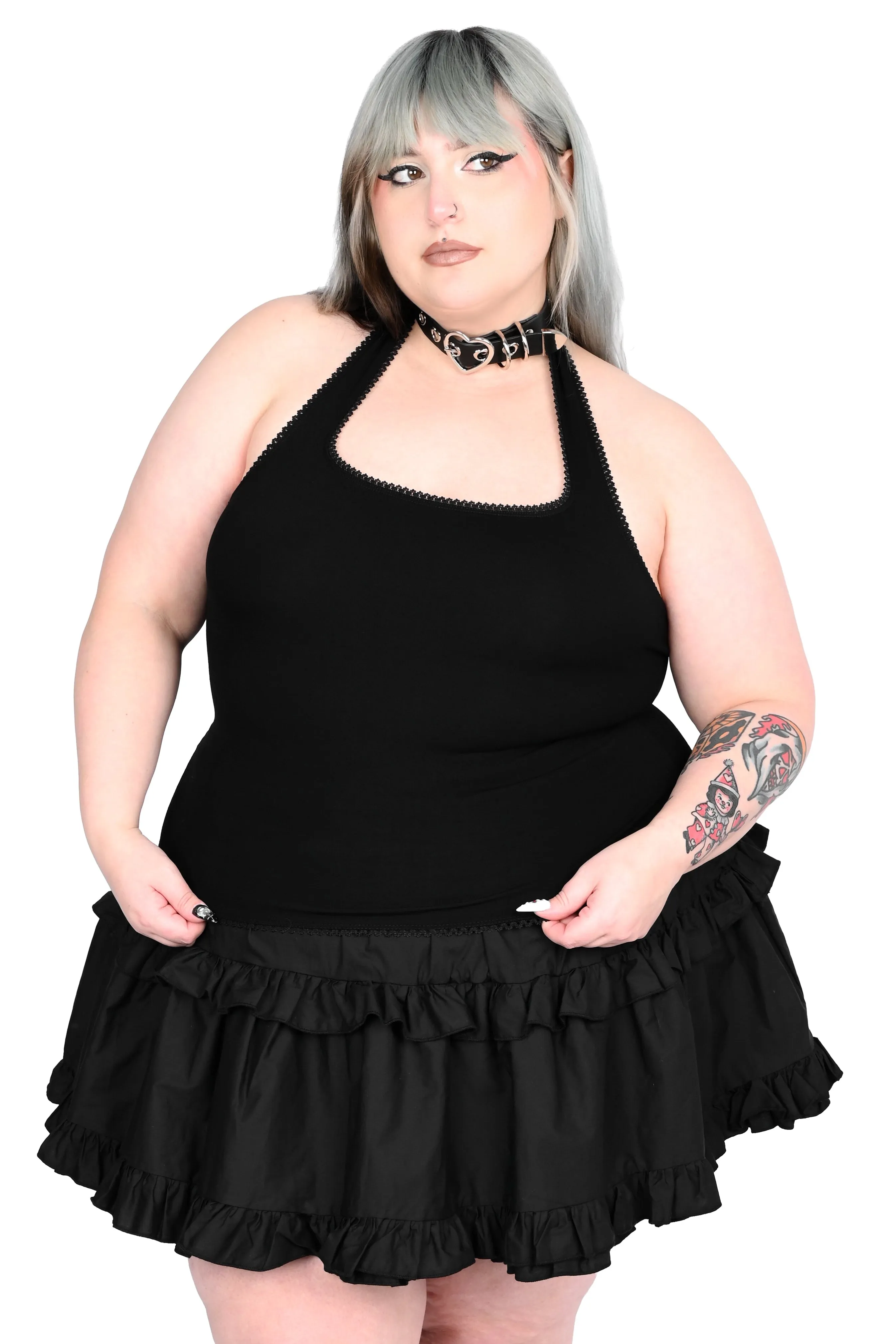 Square Neck Halter Top - Sign up for restock notifications! - Size 4XL left! sold by Foxblood