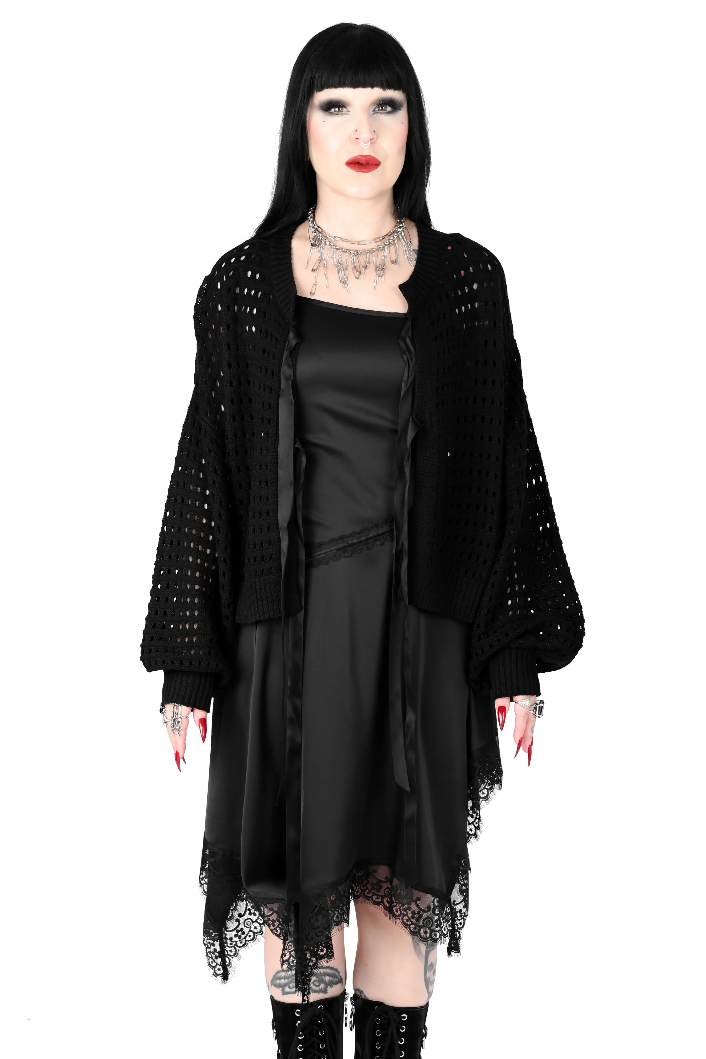 Cali Ribbon Cardigan - 3XL/4XL left ! sold by Foxblood product image thumbnail 5