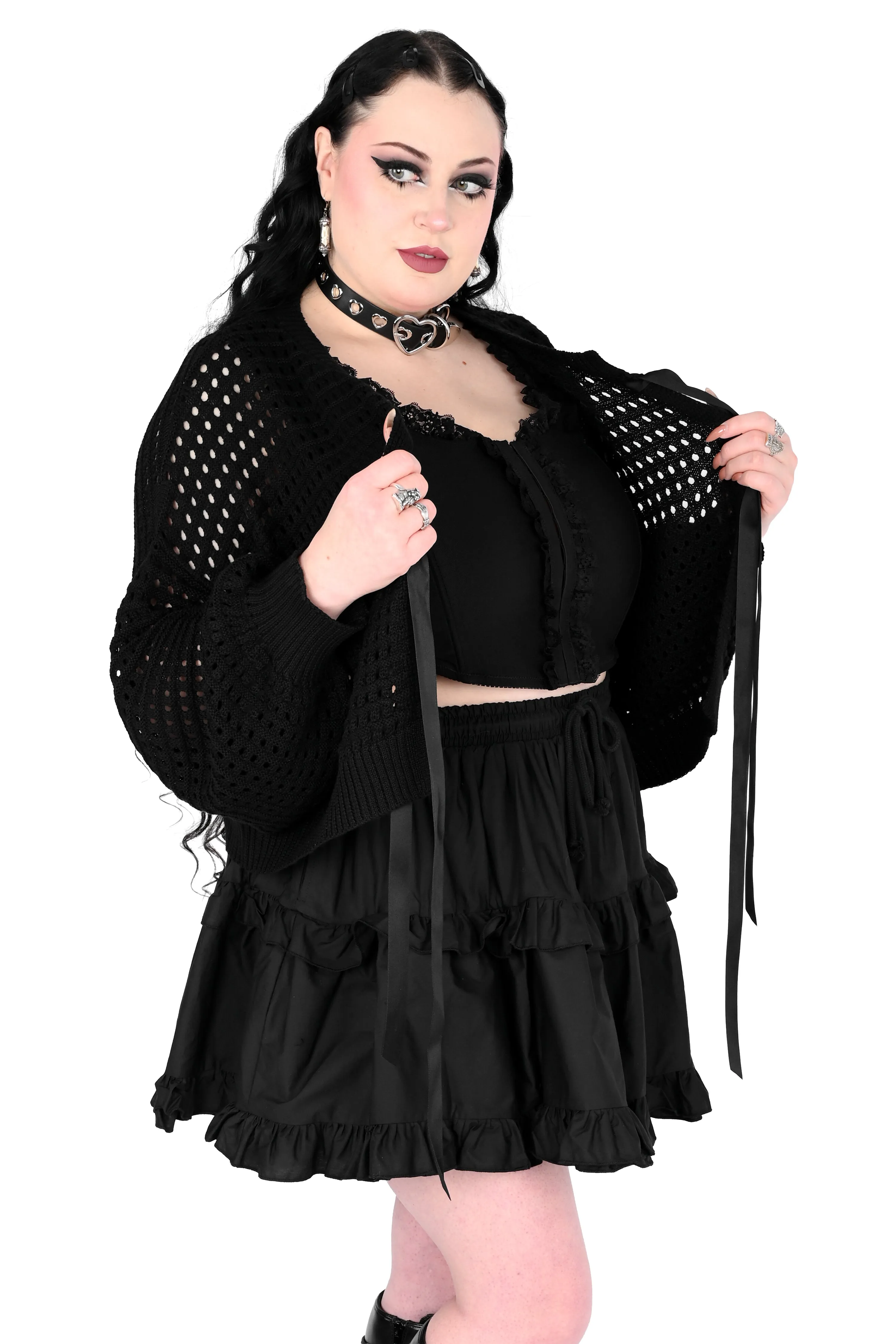 Cali Ribbon Cardigan - 3XL/4XL left ! sold by Foxblood product image thumbnail 4