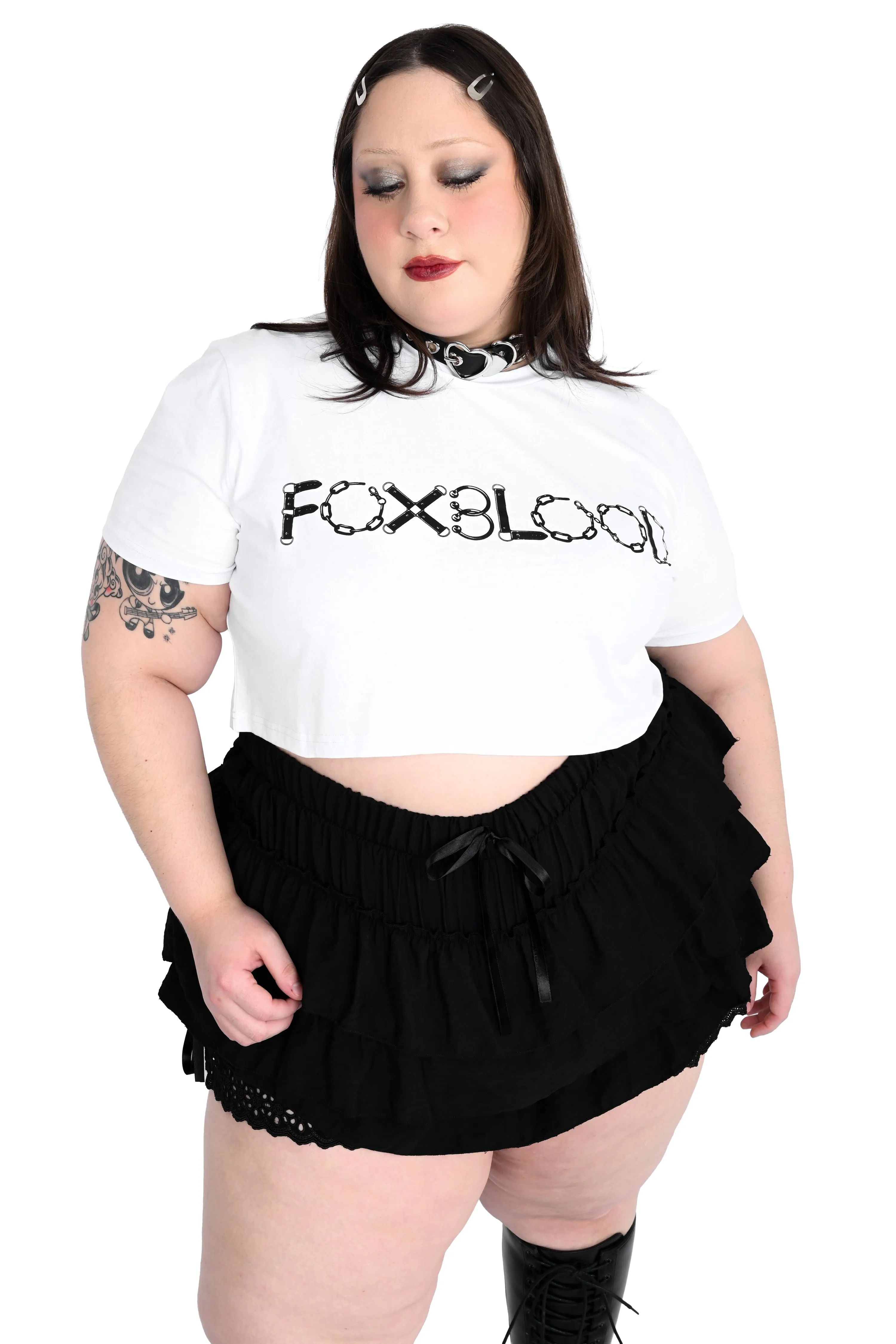 Foxblood Bondage Crop Tee sold by Foxblood product image thumbnail 4