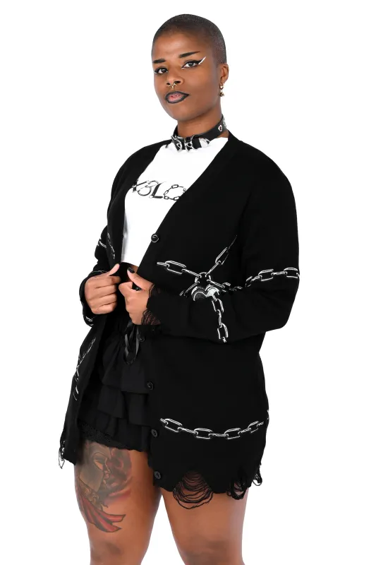 Chained Cardigan made by Foxblood