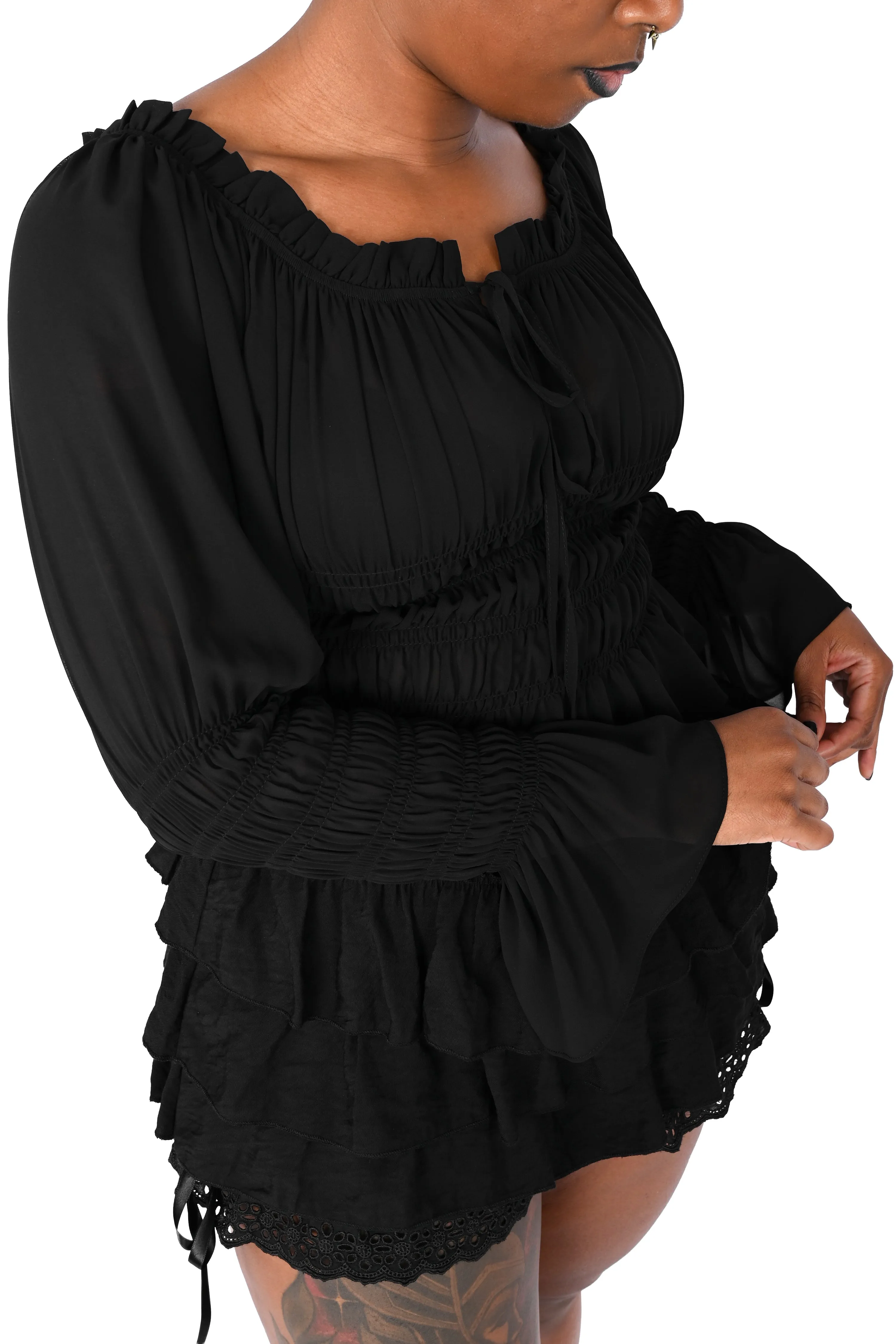 Celia Chiffon Top sold by Foxblood product image thumbnail 4