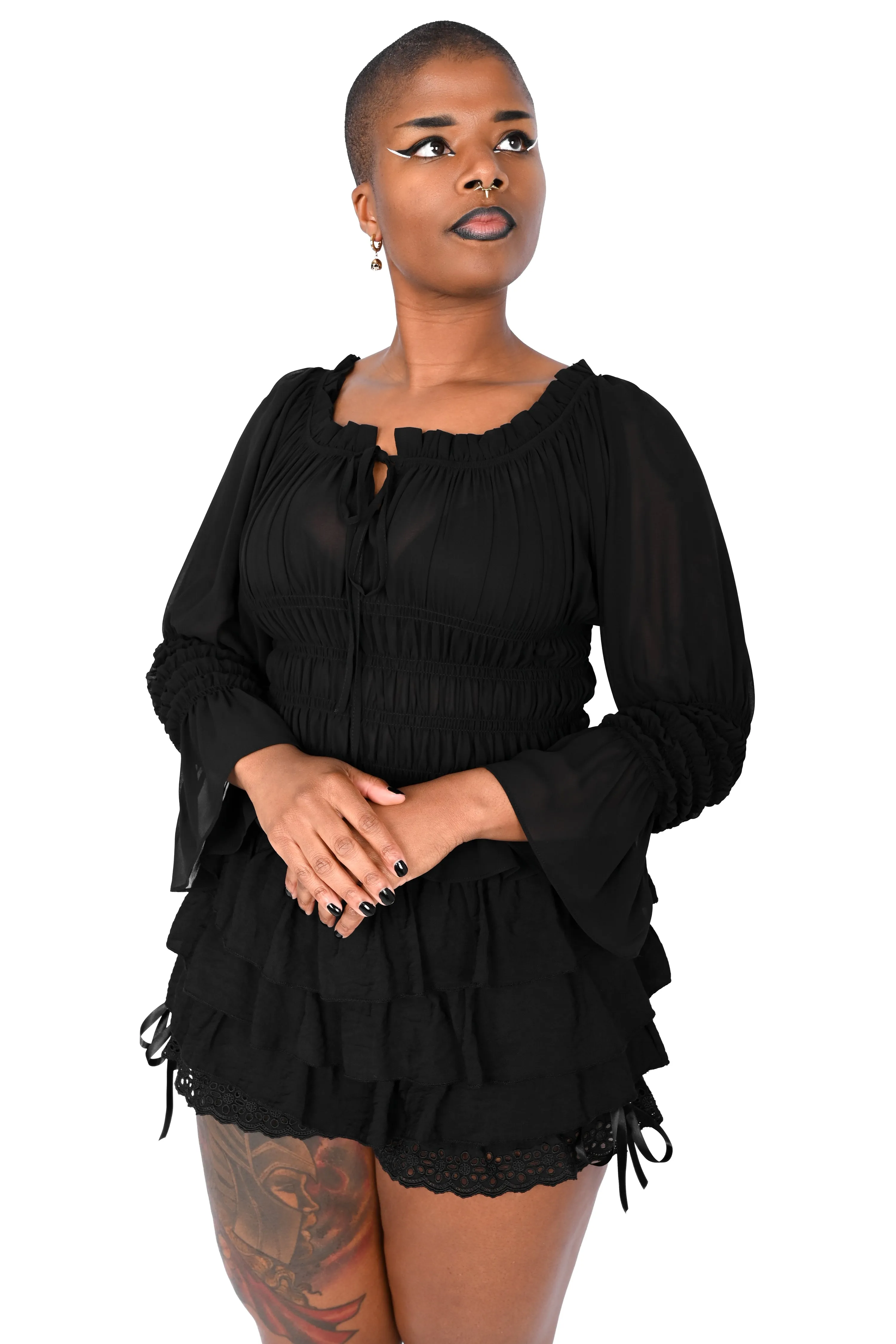 Celia Chiffon Top sold by Foxblood product image thumbnail 2