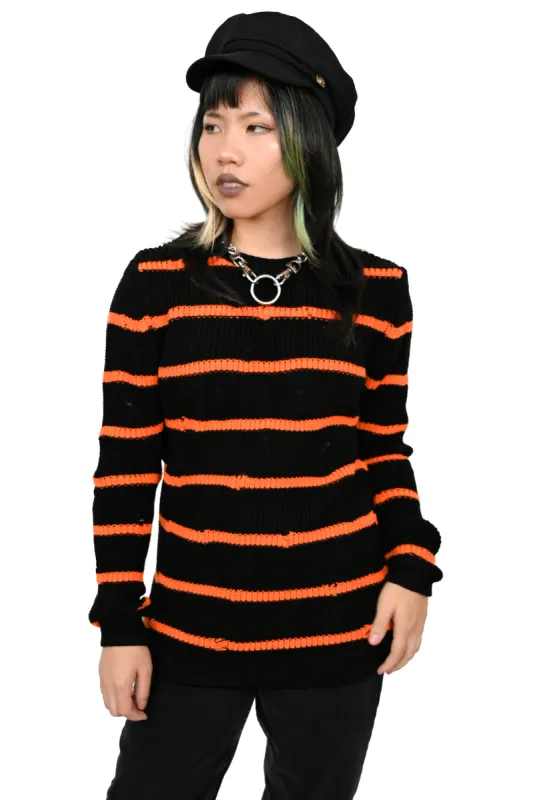 Myers Striped Sweater - XS/S left! sold by Foxblood