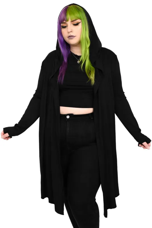 OG Reserve Long Sleeve Cardigan Hoodie made by Foxblood