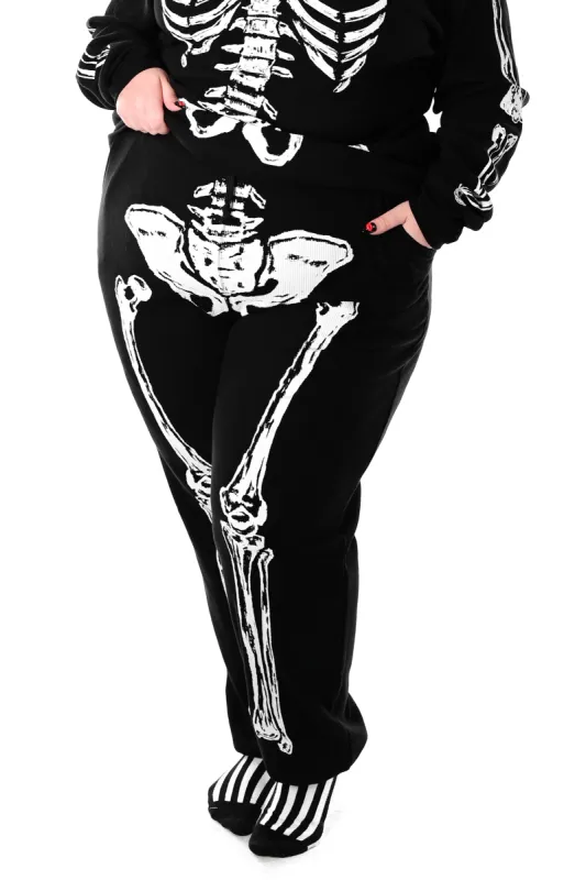 Skeleton Thermal Joggers - Unisex - No Restock! XS/S/M/2XL left! sold by Foxblood