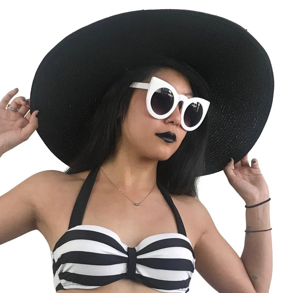 Oversized Sun Hat - last one! sold by Foxblood product image thumbnail 4