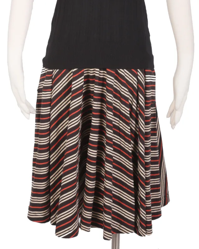 The Sojourn Skirt- Typewriter sold by Effie’s Heart