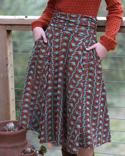The Catalina Skirt - Monarch SAMPLE *Final Sale* sold by Effie’s Heart