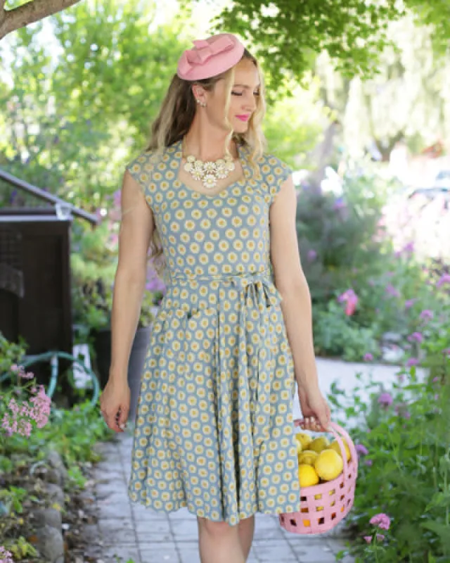The Hedy Dress - Chamomile sold by Effie’s Heart