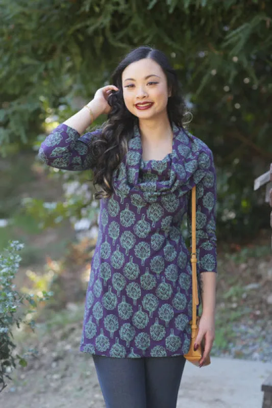 The Julliard Tunic - Artichoke SAMPLE *Final Sale* sold by Effie’s Heart