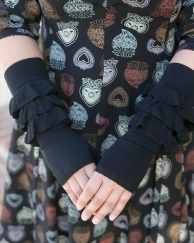 East End Gloves - Black EH96B sold by Effie’s Heart