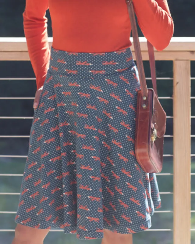 The Carnaby Skirt - Fox SAMPLE *Final Sale* sold by Effie’s Heart