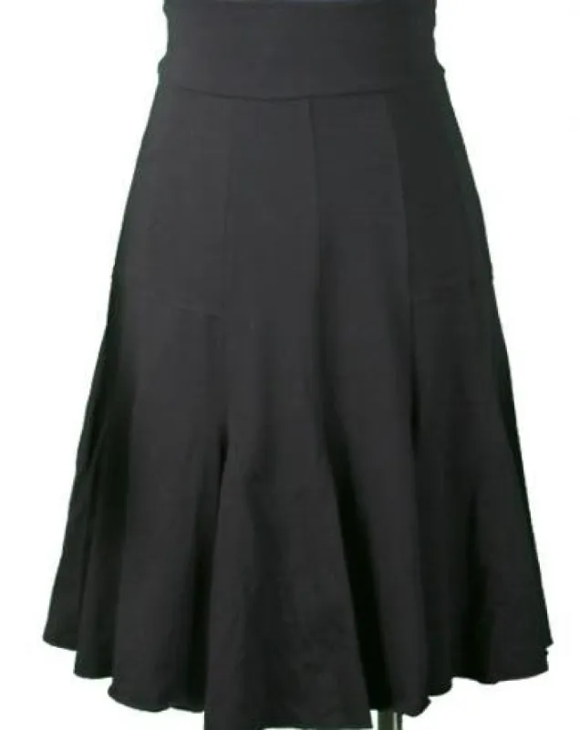 The Seven Year Skirt - Black EH34B sold by Effie’s Heart