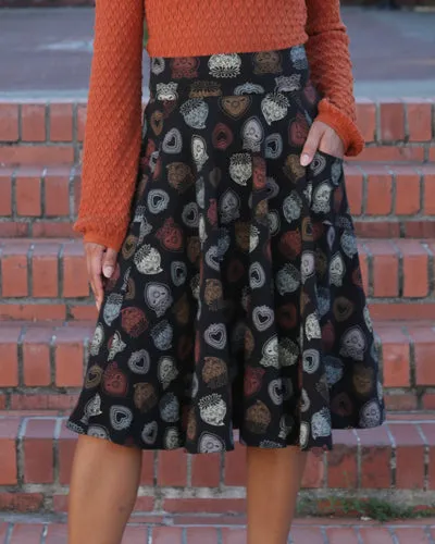 The Sojourn Skirt - Sacre Coeur EH405-578 sold by Effie’s Heart