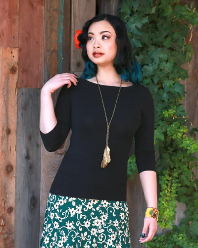 The Constance Pullover - Black sold by Effie’s Heart