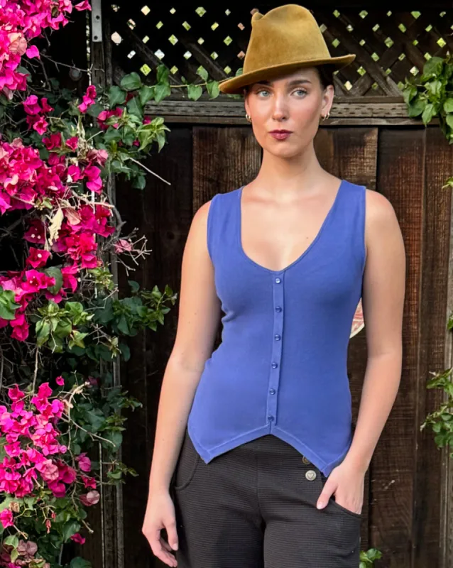 The Gibson Vest - Bluet made by Effie’s Heart