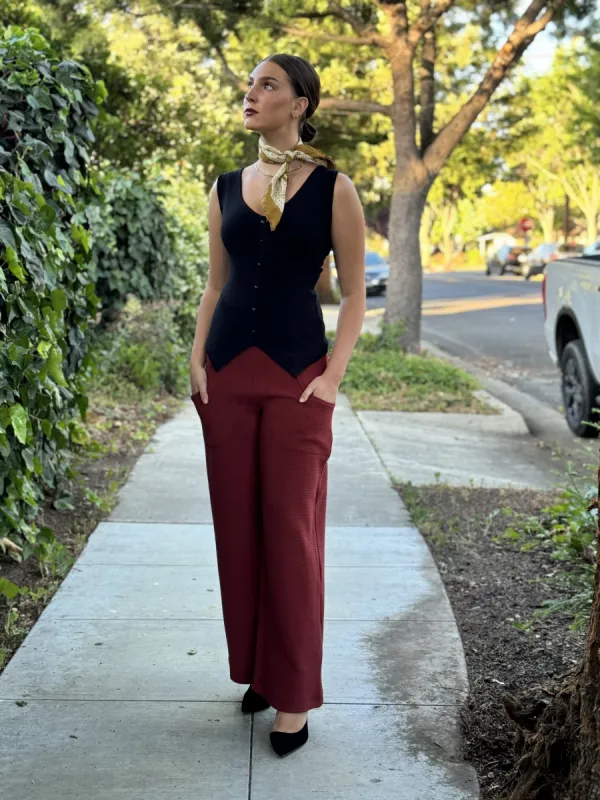 The Gibson Vest - Black sold by Effie’s Heart