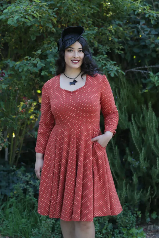The Margot Dress - Swiss Dot sold by Effie’s Heart