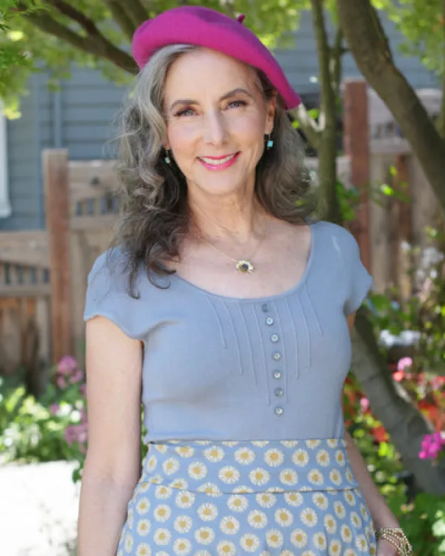 The Rimini Pullover - Rain SAMPLE *Final Sale* sold by Effie’s Heart