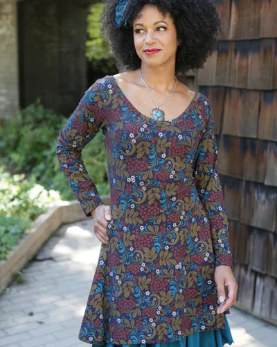 The Relax Tunic - Currants sold by Effie’s Heart