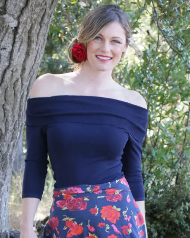 The Bonnie Pullover- Midnight EH640 AG sold by Effie’s Heart