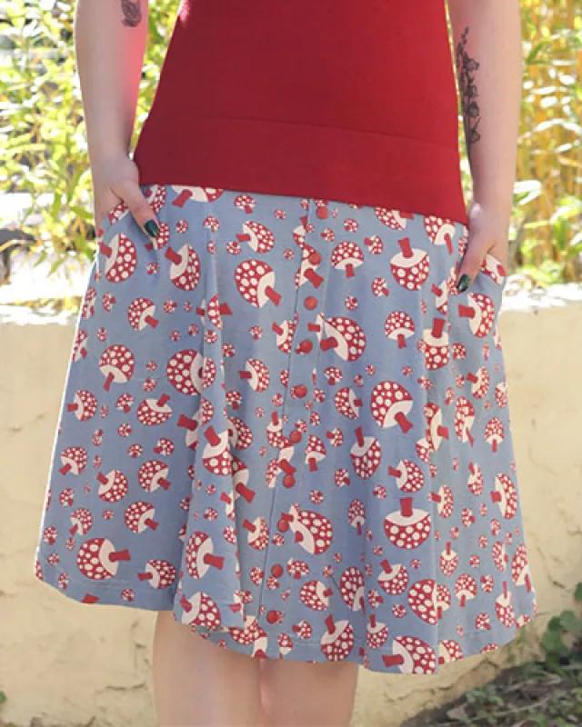 The Hiking Skirt - Champignon SAMPLE *Final Sale* sold by Effie’s Heart
