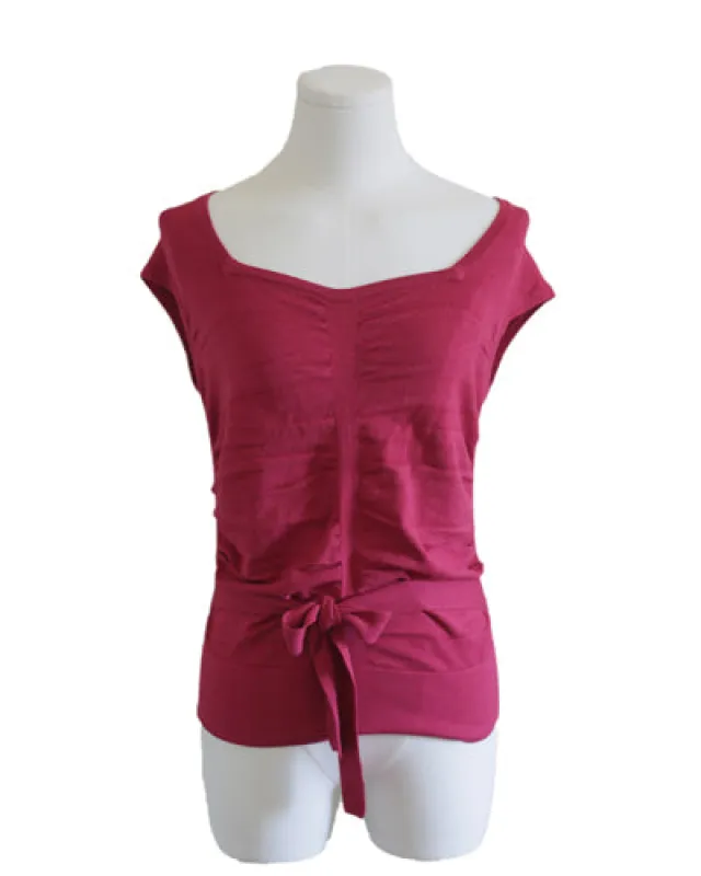 The Belle Pullover - Rouge SAMPLE *Final Sale* sold by Effie’s Heart