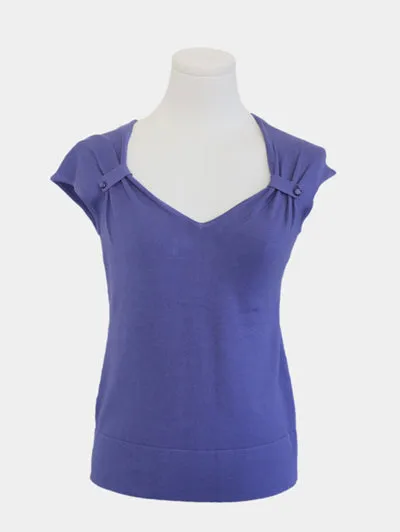 The Idyllic Pullover - Bluet SAMPLE *Final Sale* sold by Effie’s Heart