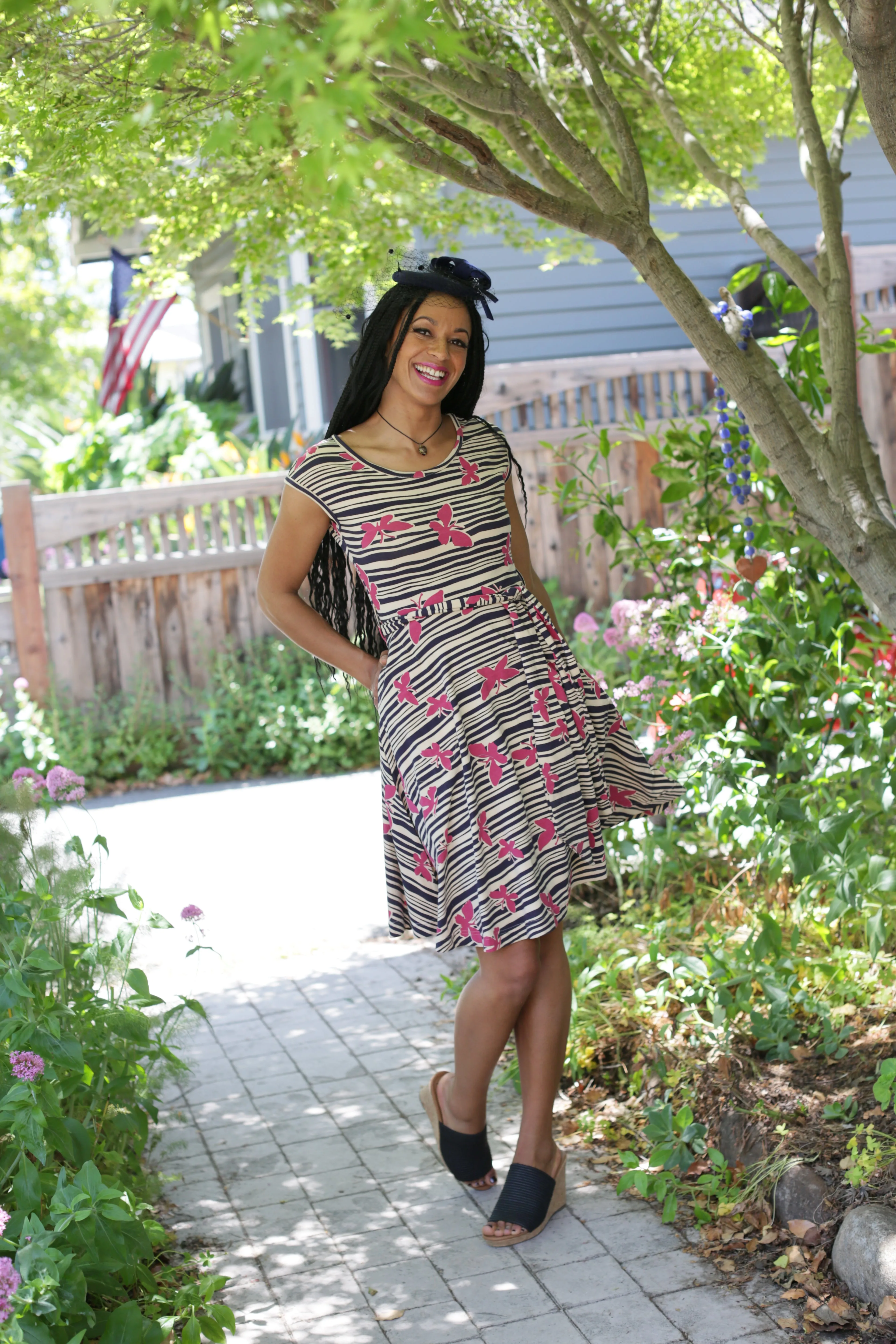 The Serene Dress - Butterflies SAMPLE *Final Sale* sold by Effie’s Heart