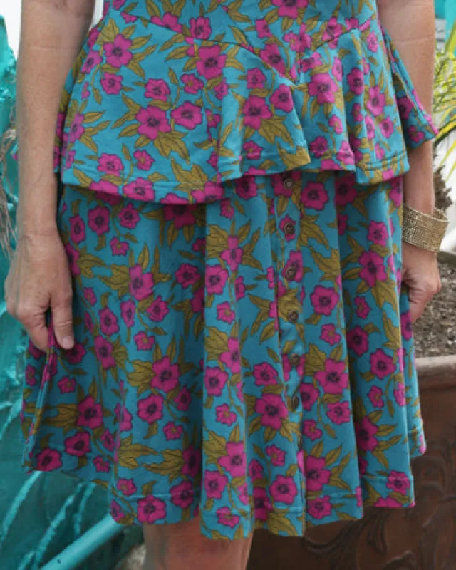 The Hiking Skirt - Hibiscus sold by Effie’s Heart