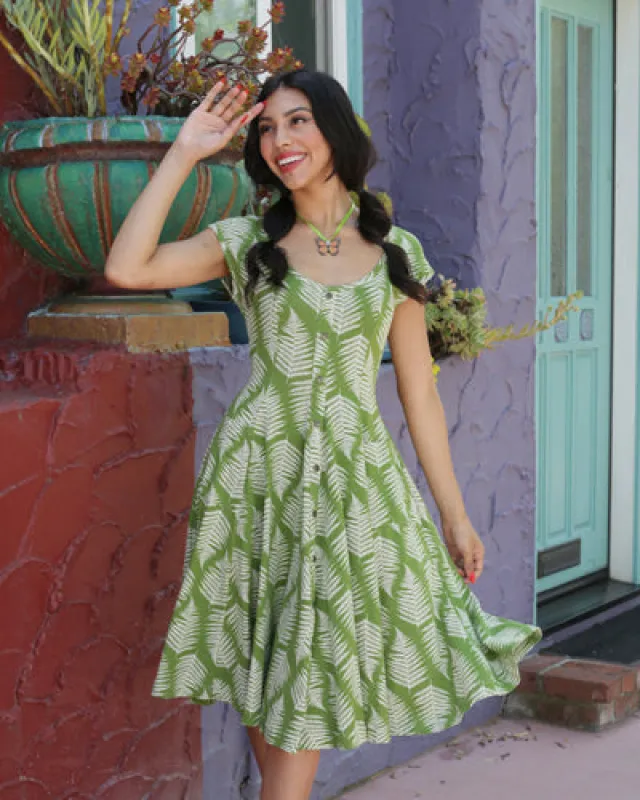 The Capitola Dress - Fern sold by Effie’s Heart