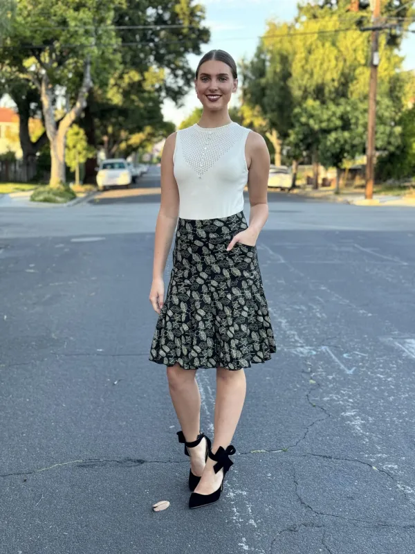 The Seven Year Skirt - Olallieberries EH34-445 sold by Effie’s Heart