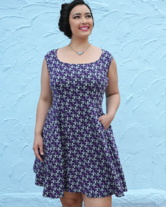 The Parisienne Dress - Radish sold by Effie’s Heart