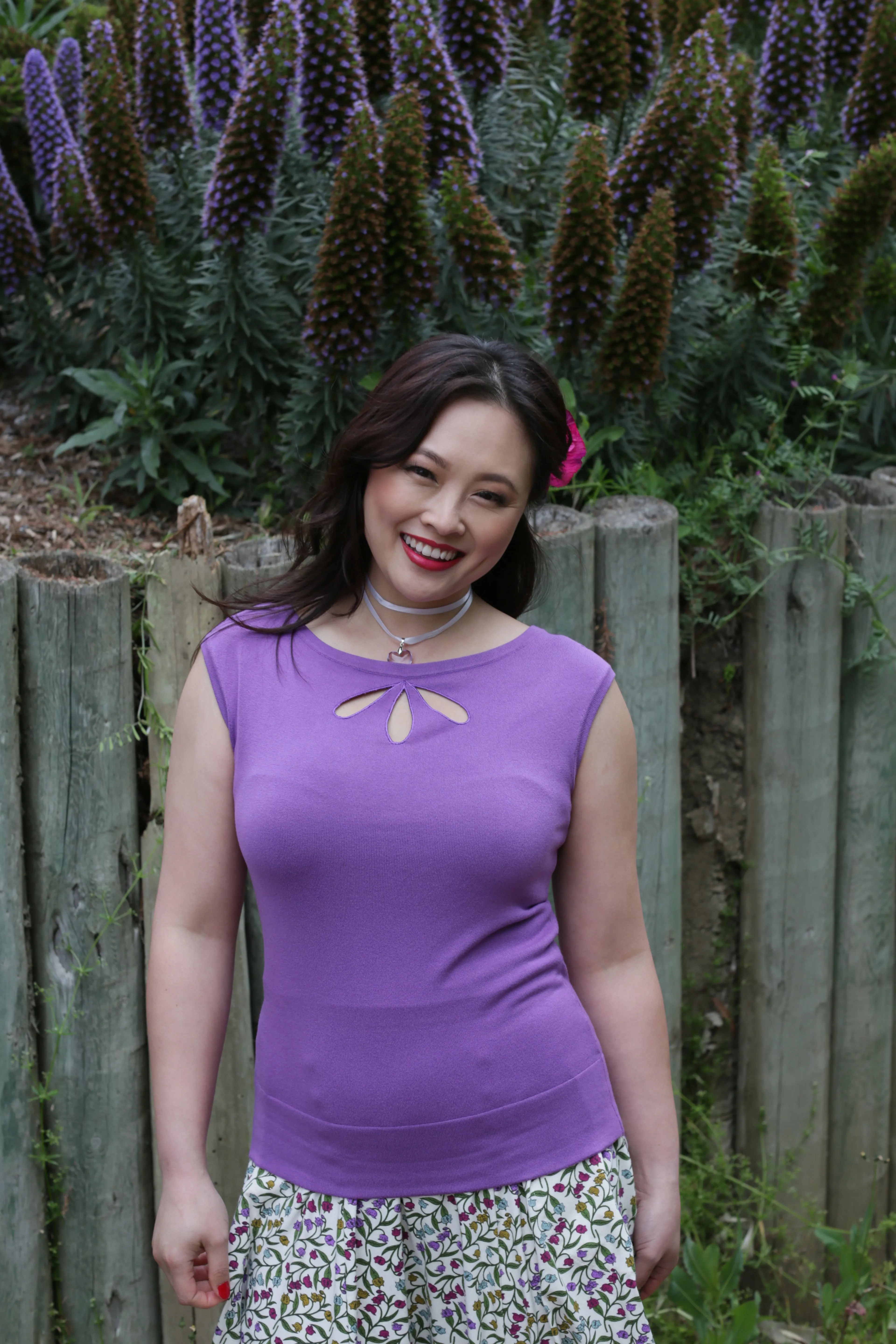 The Norma Pullover - Hyacinth sold by Effie’s Heart