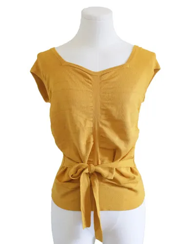The Belle Pullover - Sunflower SAMPLE *Final Sale* sold by Effie’s Heart