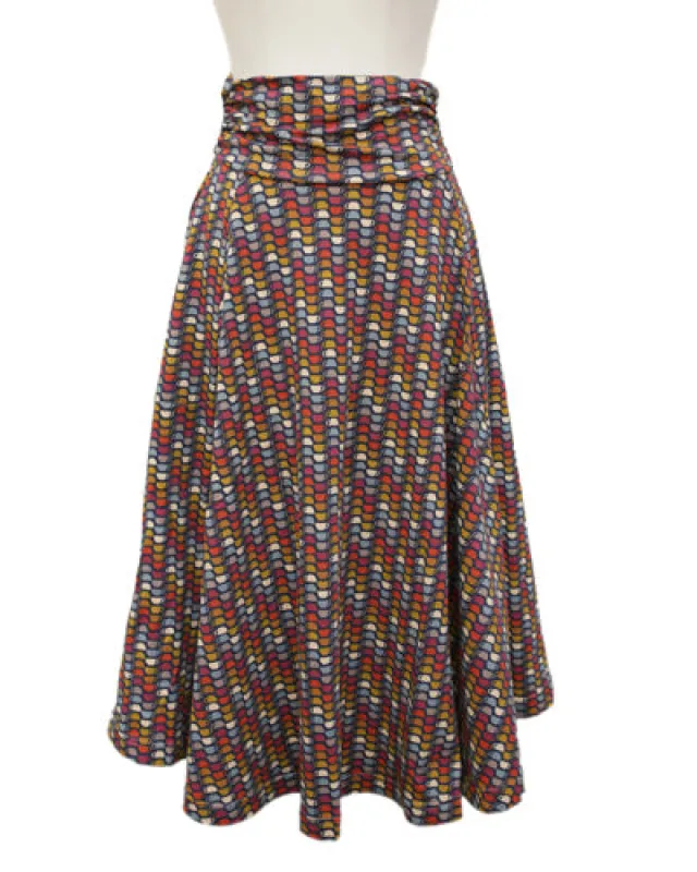 The Catalina Skirt - Coffee SAMPLE *Final Sale* sold by Effie’s Heart