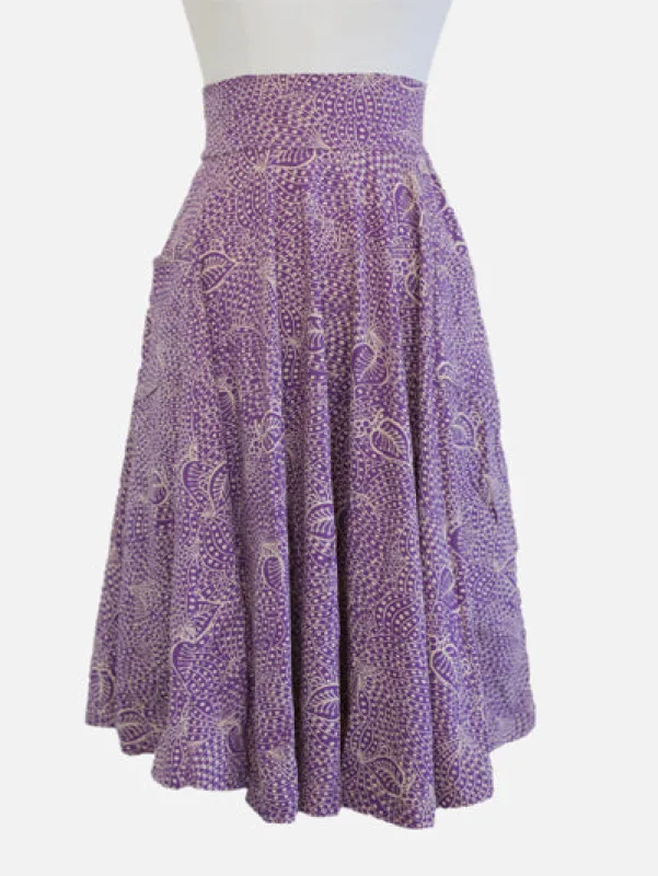 The Sojourn Skirt - Ivy SAMPLE *Final Sale* sold by Effie’s Heart