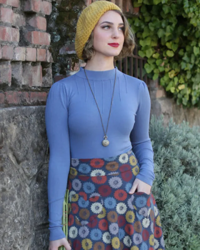 The Emmiline Pullover - Puddle SAMPLE *Final Sale* sold by Effie’s Heart