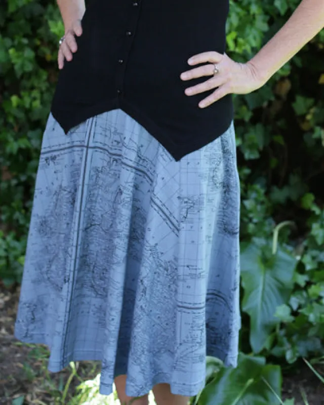 The Catalina Skirt - Atlas SAMPLE *Final Sale* sold by Effie’s Heart
