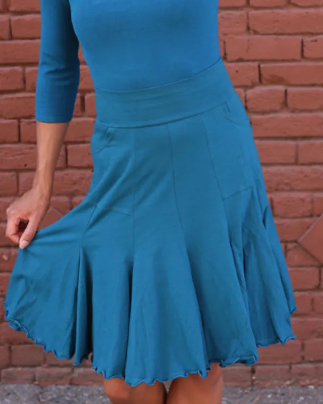 The Seven Year Skirt - North Sea SAMPLE *Final Sale* sold by Effie’s Heart