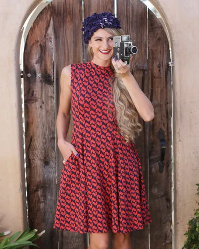 The Mia Dress - Rooster SAMPLE *Final Sale* sold by Effie’s Heart