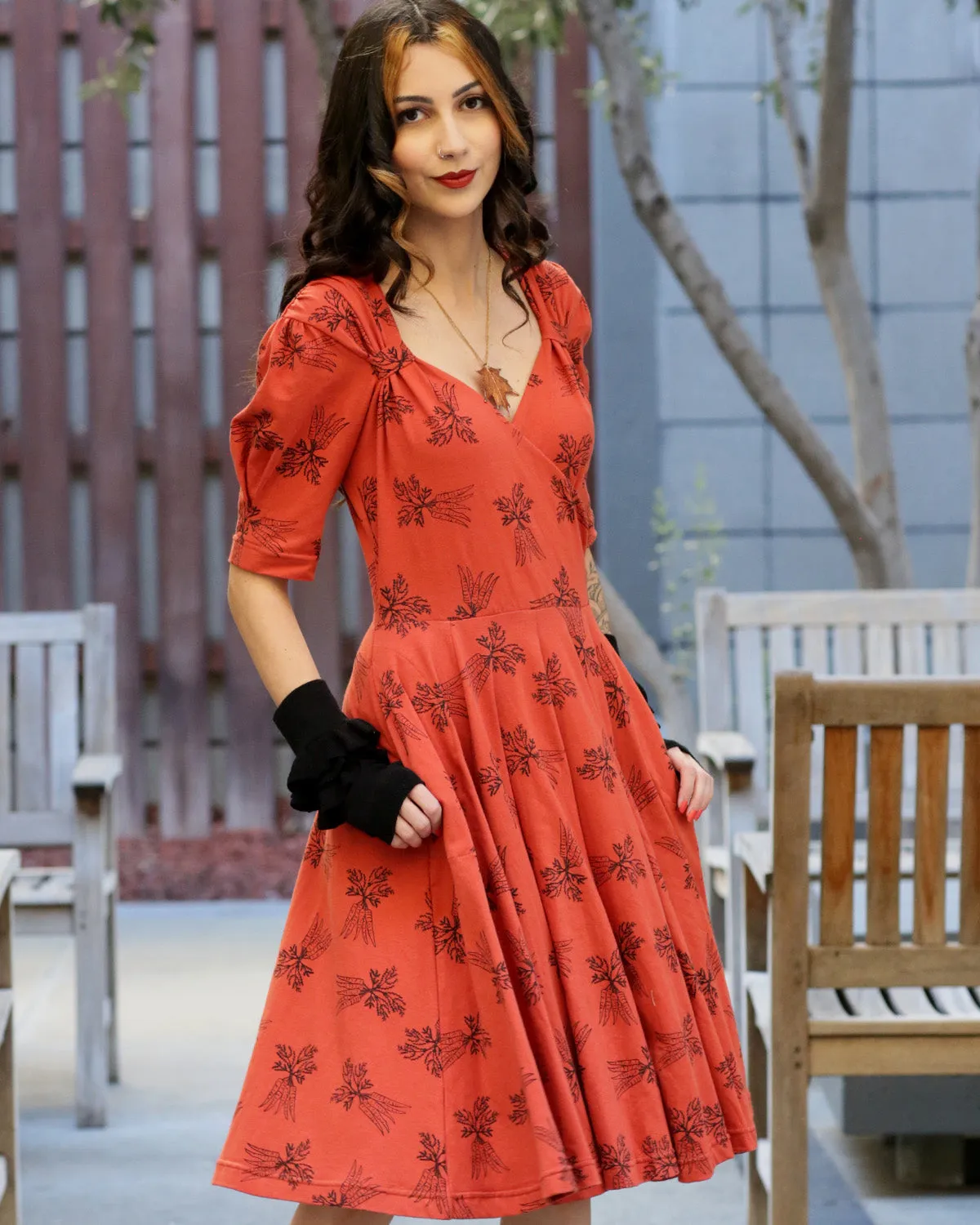 The Memories Dress - Carrot sold by Effie’s Heart