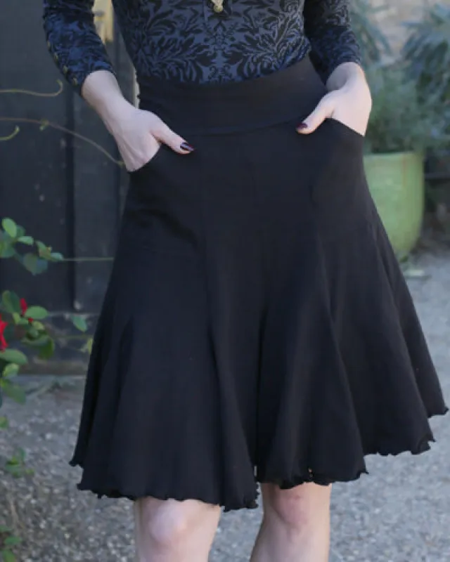 The Seven Year Skirt - Black SAMPLE *Final Sale* sold by Effie’s Heart