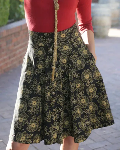 The Hiking Skirt - Anemone SAMPLE *Final Sale* sold by Effie’s Heart