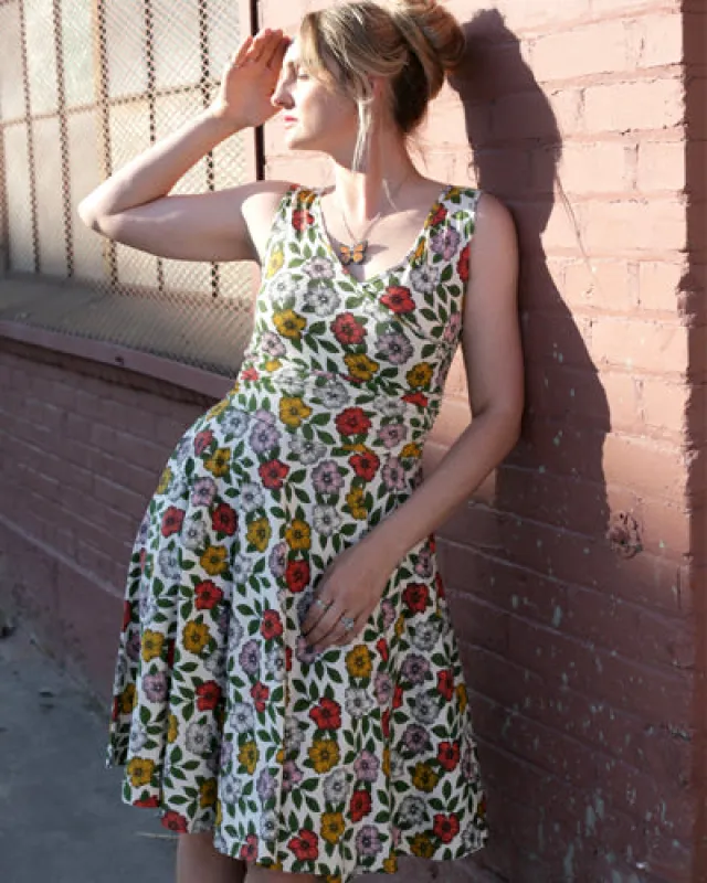 The Calistoga Dress - Wildrose EH608-687 sold by Effie’s Heart