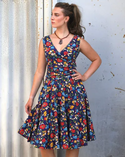 The Calistoga Dress - Florid EH608-680 sold by Effie’s Heart